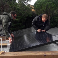 Installation de panneaux photovolta�ques � Fr�jus