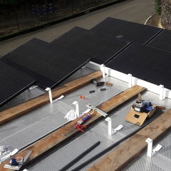 Installation de panneaux photovolta�ques � Fr�jus