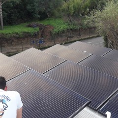 Installation de panneaux photovolta�ques � Fr�jus