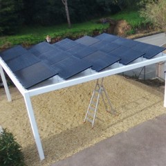 Installation de panneaux photovolta�ques � Fr�jus