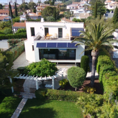 Installation de panneaux photovoltaques au Parc de Saint-Raphal