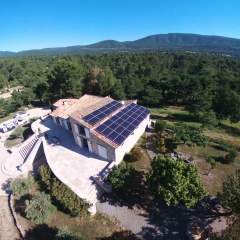 Installation de panneaux photovoltaques  Ampus