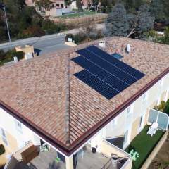 Installation photovoltaque en autoconsommation en coproprit 