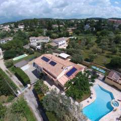 Installation de panneaux photovoltaques  Lorgues