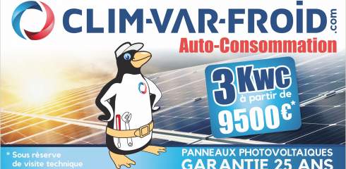 L'auto-consommation,  partir de 9500  !